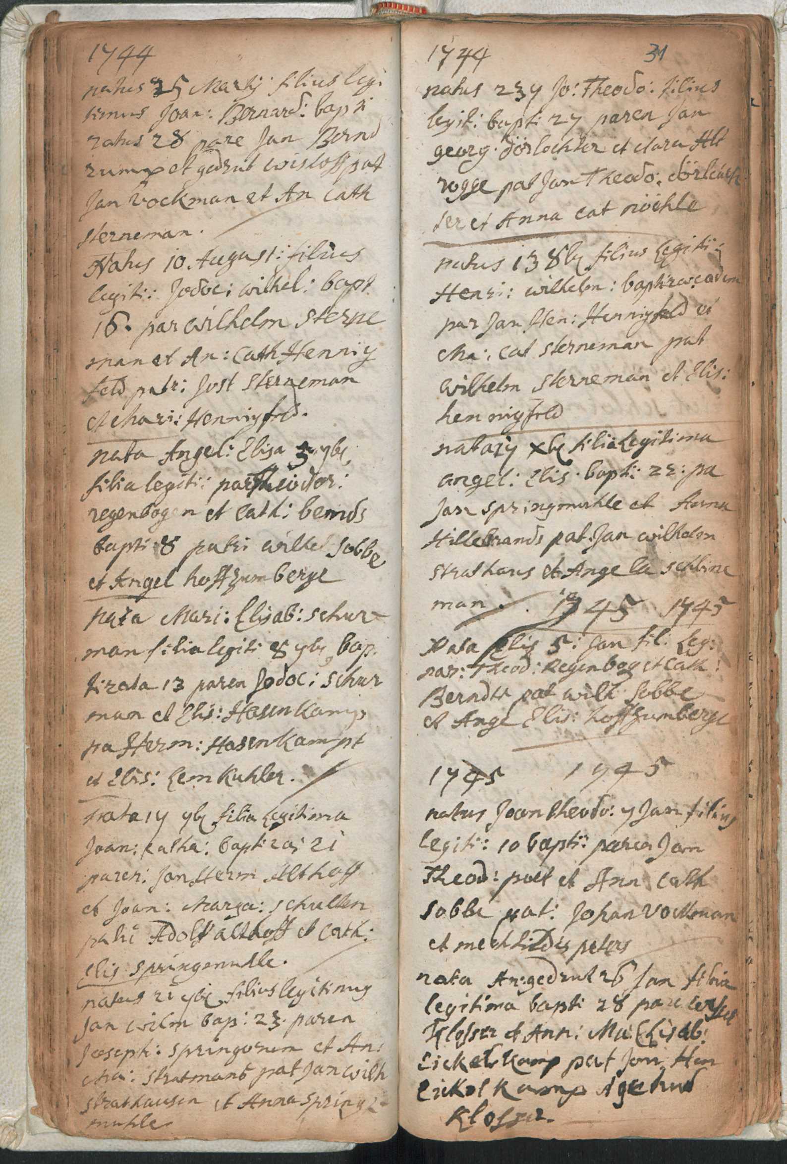 Baptism of Willem Springorum