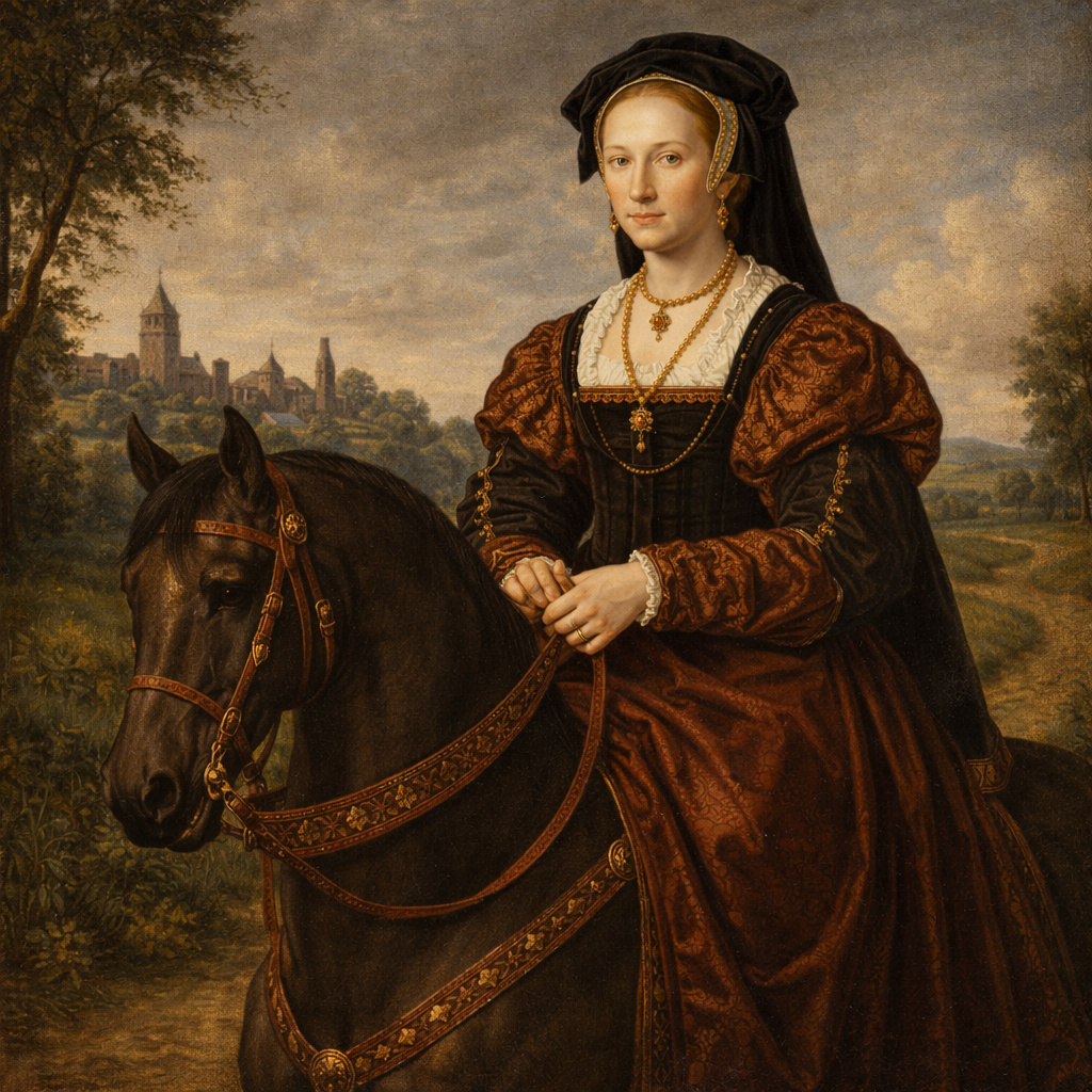 Afkomstig uit een gevestigde burgerfamilie binnen de stedelijke elite bewoog [**Agness Springorum**](/nl/people/agnes_springorum_1542) (1542-1568) zich in een wereld die werd gevormd door bezit, recht en strategische huwelijken. Verbonden met rechters en stadsbestuurders weerspiegelt zij een familielijn waarvan de status niet was gebaseerd op adel, maar op welstand, juridische positie en stedelijke invloed. <br> Haar vermogen om op jonge leeftijd vrijelijk over een aanzienlijk vermogen te beschikken onderstreept de economische kracht en zelfstandigheid die vrouwen binnen deze maatschappelijke kring konden bezitten.